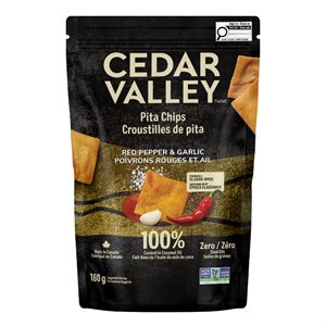 Cedar Valley Selections Pita Chips Classic Spice 180 g 