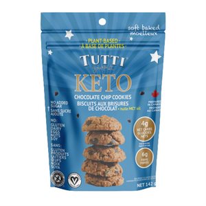 KETO CHOCOLATE CHIP COOKIES 142g