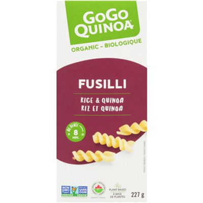 GoGo Quinoa Fusilli Riz et Quinoa Biologique 227 g