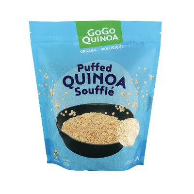 GoGo Quinoa Organic Puffed Quinoa 180 g 