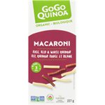 GoGo Quinoa Macaroni Rice, Red & White Quinoa Organic 227 g 