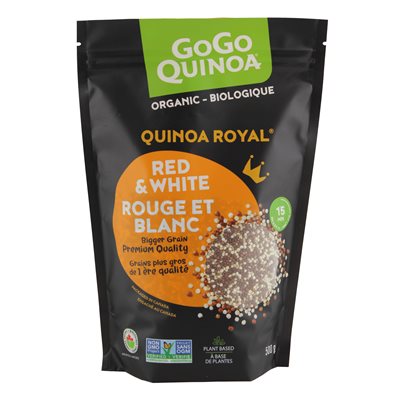 GoGo Quinoa Quinoa Royal Rouge et Blanc Biologique 500g