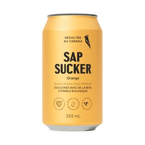 Sapsucker Organic Carbonated Orange Water 355ml