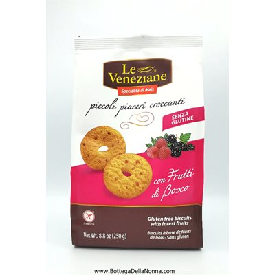 LE VENEZIANE FRUTTI DI BOSCO GLUTEN FREE COOKIES 250G