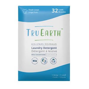 Tru Earth Eco-Strips Laundry Detergent Fresh Linen 32 loads