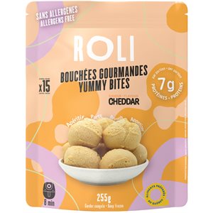 Roli Bouchée Gourmande Saveur Cheddar 255g