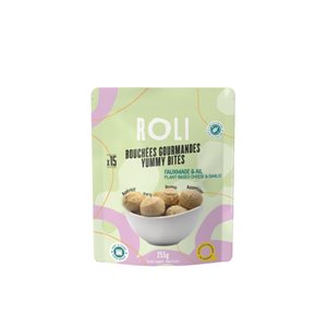 Roli Yummy Bites - Plant Based Cheese And Garlic 255g