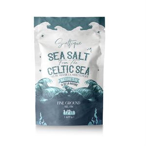 Saltique French Celtic - Fine Salt 1 / 2Lb