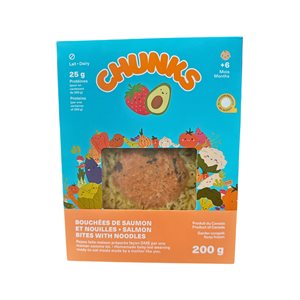Chunks Salmon Bites With Noodles 200g