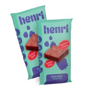 Henri Mixed Berries Snack Bar 40g