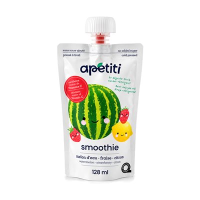 Apétiti Melon D'Eau Fraise Citron 128Ml