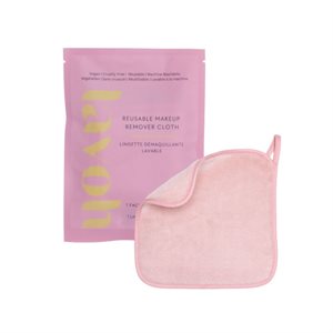 Lavoh Reusable Makeup Remover Face Cloth – Large – Pale Pink 1un