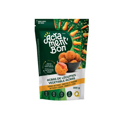 Acrament'Bon Vegetable Acras, Butternut Squash, Carrots, Leeks 300g