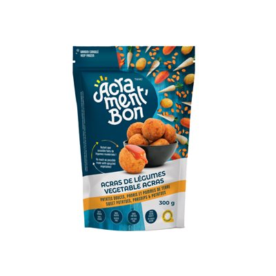 Acrament'Bon Vegetable Acras, Sweet Potatoe, Parsnip, Potatoe 300g