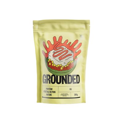 Grounded Protéine Végétale De Pois Nature 260g