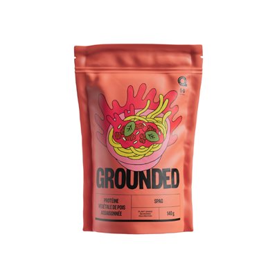 Grounded Protéine Végétale De Pois Assaisonnée Spag 140g