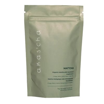 Akas'Cha Matcha Avec Champignon 75G