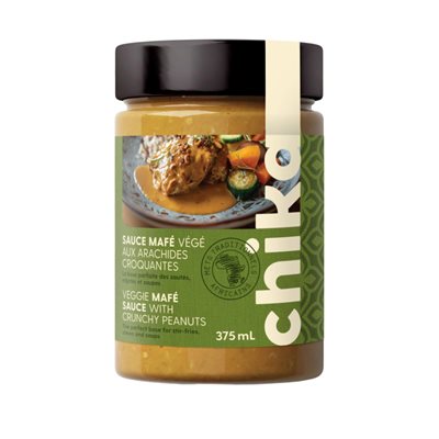 Chika Sauce végétarienne Mafe aux cacahuètes croquantes 375 ml