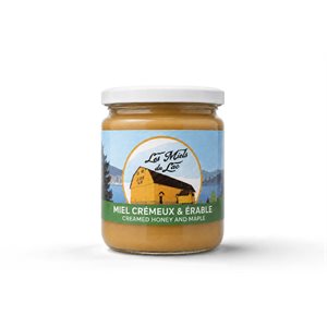 Les Miels du Lac Crémeux & Érable 300g