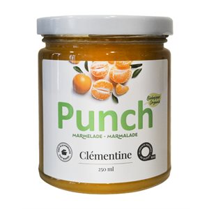 Punch Marmelade Bio. De Clémentines 250ml