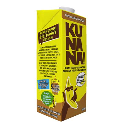 Kunana Boisson Végétale À La Banane-Chocolat 946ml