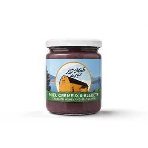 Les Miels du Lac Crémeux & Bleuets 300g