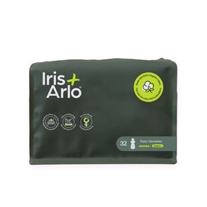 Iris & Arlo Daily Pads, Super + 32 U