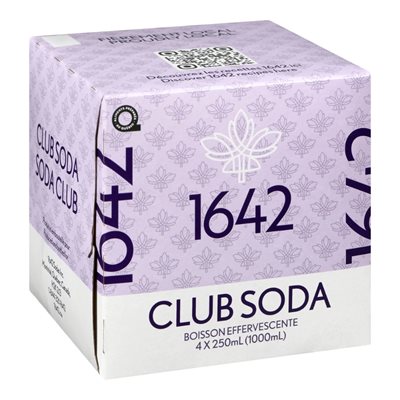 1642 - Club Soda 4 x 250 ml