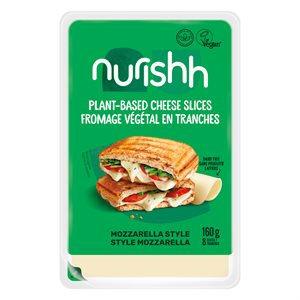 Nurishh Slices Mozzarella Style 160g