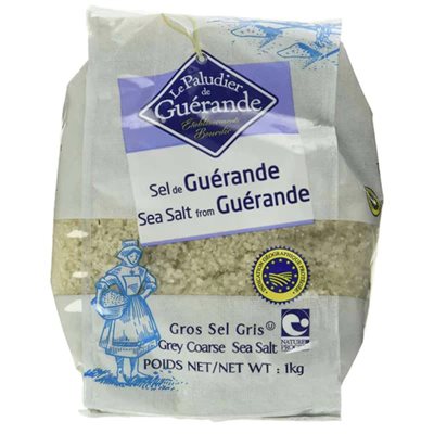 PALUDIER GROS SEL DE MER GRIS DE GUÉRANDE 1KG