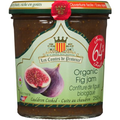 Les Comtes de Provence Fig Jam Organic 250 ml 250 ml