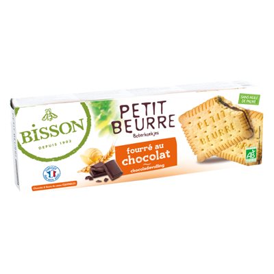 BISSON Petit Beurre Fourré Choco 197g