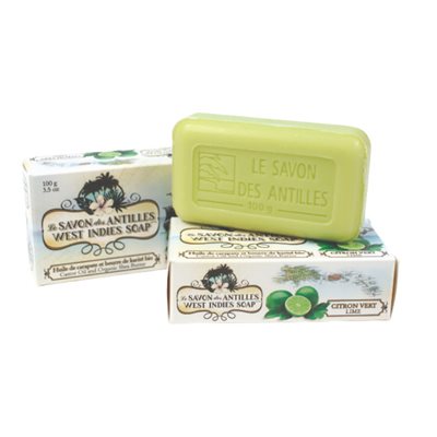 Savons Des Antilles Savon Citron Vert 100g Savons Des Antilles Savon Citron Vert 100g