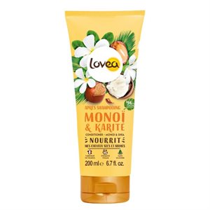 Lovea Après-shampoing au monoï et beurre de karité 200 ml