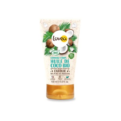 Lovea Gommage Corps Exfoliant - Huile De Coco Bio 150Ml