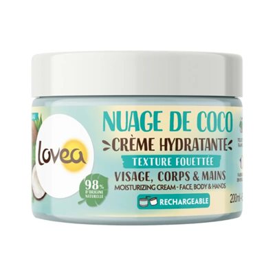 Lovea Moisturizing Cream Nuage de Coco 200ml