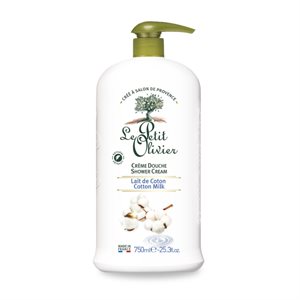 Le Petit Olivier Cotton Milk Shower Cream 750Ml