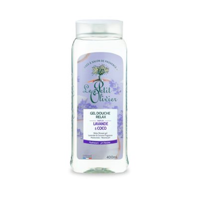 Le Petit Olivier Gel Douche Relax - Parfum Lavande & Coco - 400Ml