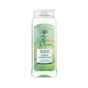 Le Petit Olivier Gel Douche Réconfort - Parfum Pistache & Amande Douce - 400Ml