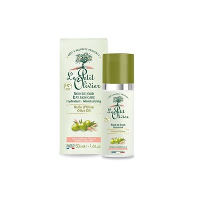 Le Petit Olivier Soin De Jour Hydratant – Huile D’Olive – 50 Ml