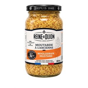 Reine de Dijon Wholegrain Mustard 340ml