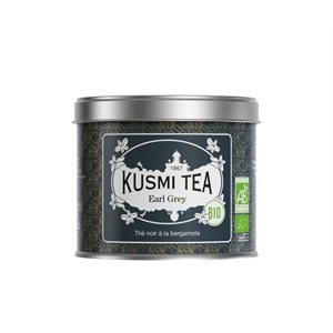 KUSMI Earl Grey black tea Organic - Metal tin 100gr