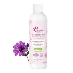 Fleurance Nature Gel Hygiéne Intime enrichi de Mauve, Aloe Vera et Calendula