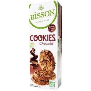 Bisson Whole chocolate cookies 200g