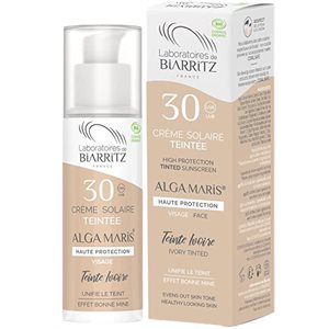 Biarritz Certified Organic Tinted Face Sunscreen SPF30 100 ml