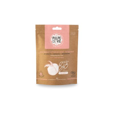 Pulpe De Vie Masque Unitaire Hydratant À La Pêche Bio