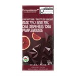 Benjamissimo Organic Chia Grapefruit Dark 70% Chocolate Bar 60G