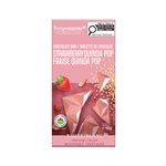 Benjamissimo Tablette Chocolat Blanc Fraises Quinoa Soufflé bio 60g