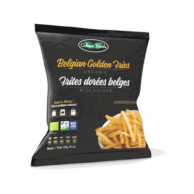 Cabera Foods Frites dorées belges coupe droite biologique 425g