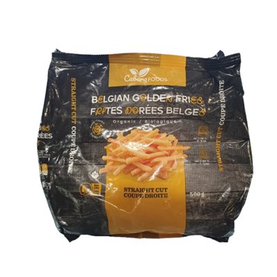 Cabera Foods Frites belges dorées bio coupe droite 500 g